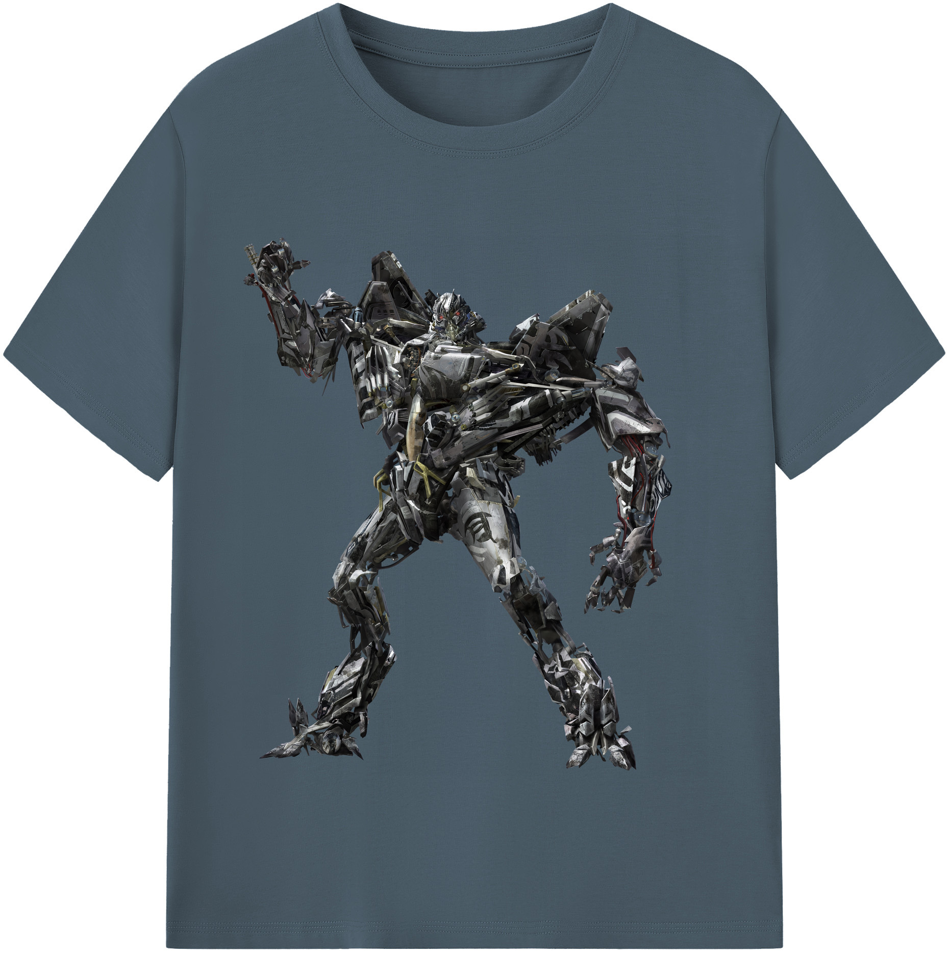 （画像用） Transformers トランスフォーマー 綿100％半袖Tシャツ（フロントプリント）